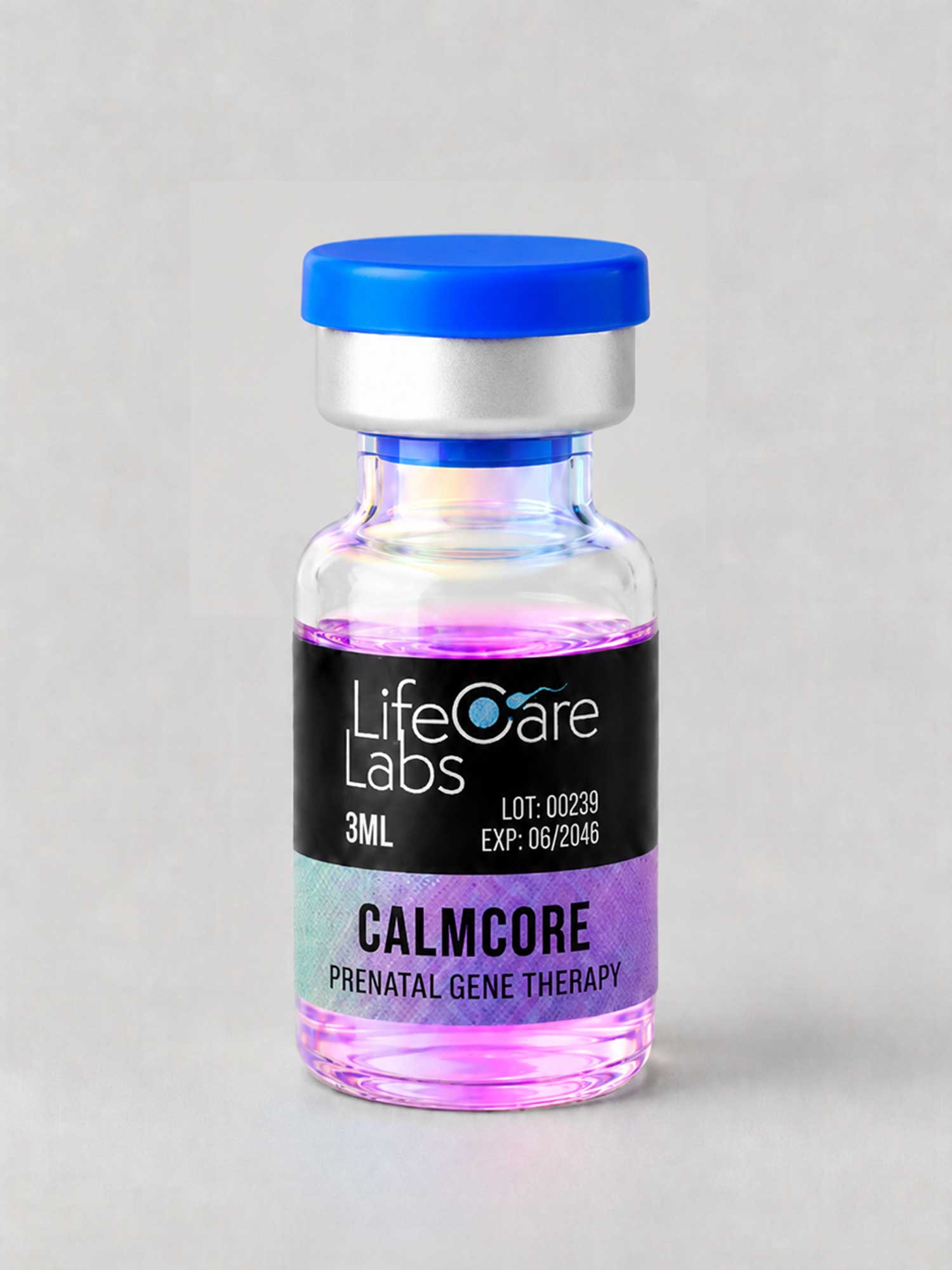 The CalmCore therapy vial