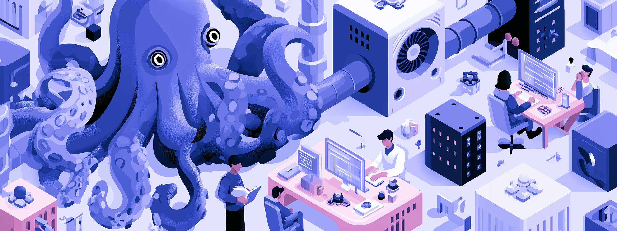 Illustration &middot; Automation as capacity