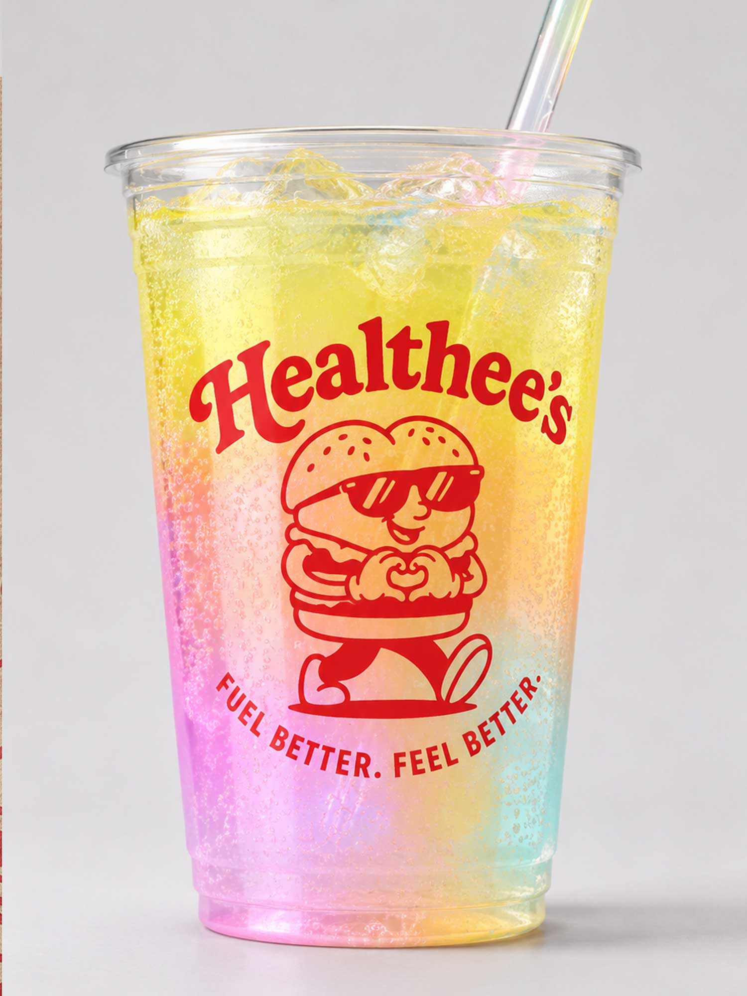 A functional Healthee’s fountain drink