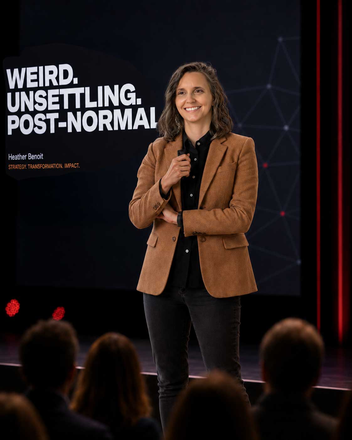 Heather Benoit presenting