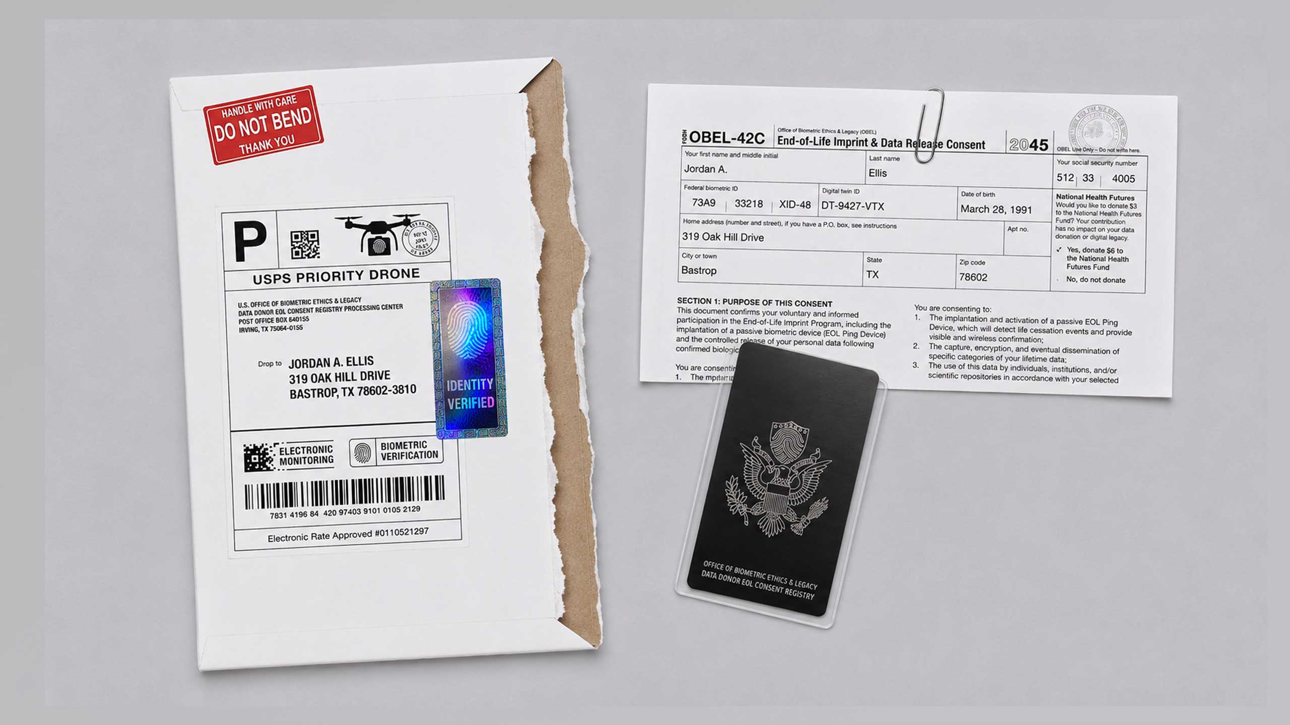 The End-of-Life Legacy Kit and data release consent