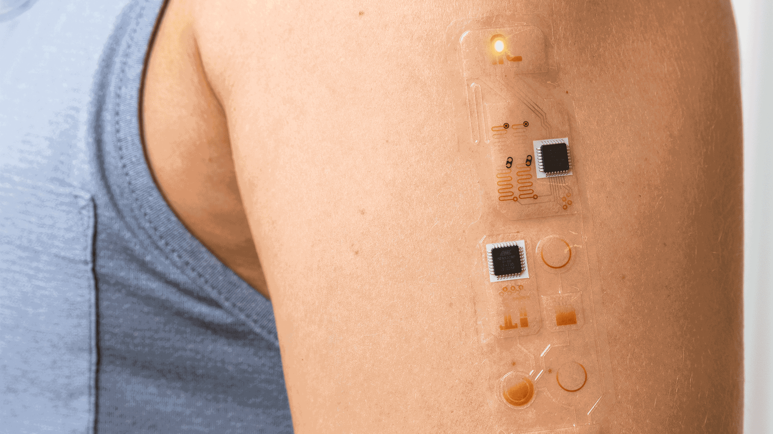 Activated sensor sending recovery signals to the care team