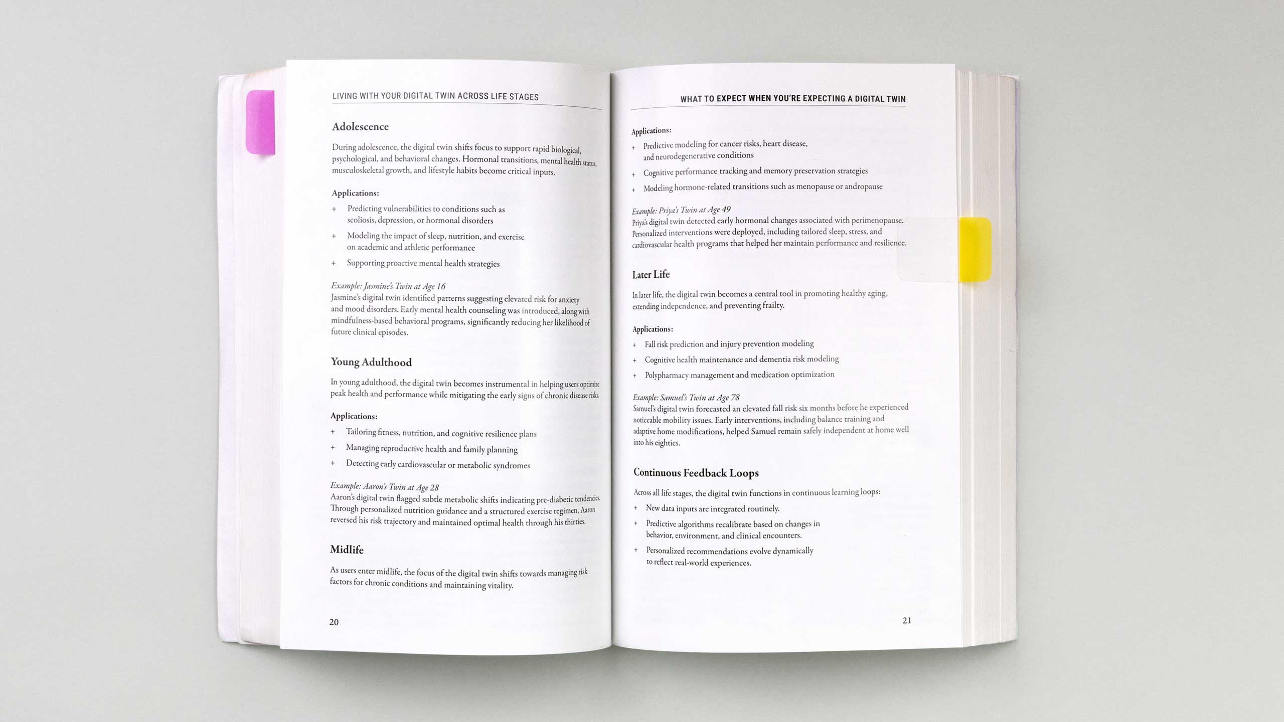 A spread covering consent, access and whether the twin can outlive you